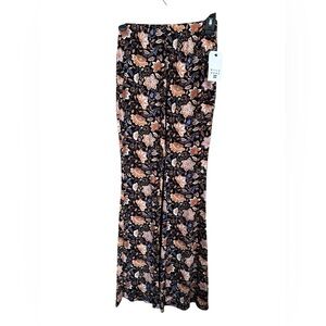NWT Women’s Billabong Sundown High Waisted Flared Boot Cut Floral Soft sz small